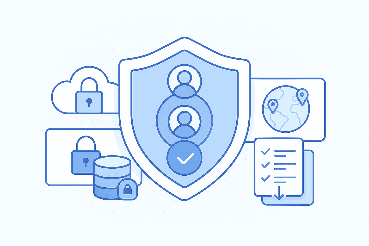 Security & compliance illustration